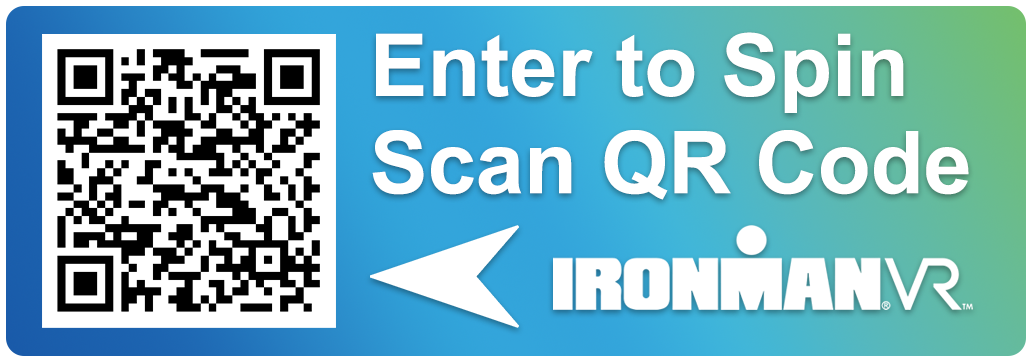 spin2win QR area ironmanvr